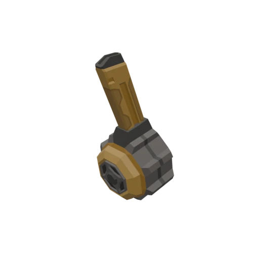 Battle Ready Glock Drum Magazine