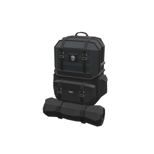 Large Black Military Backpack