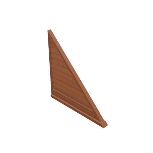 Wooden Wall Gable