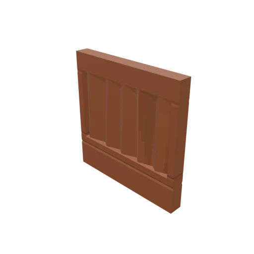 Wooden Half Mid Wall