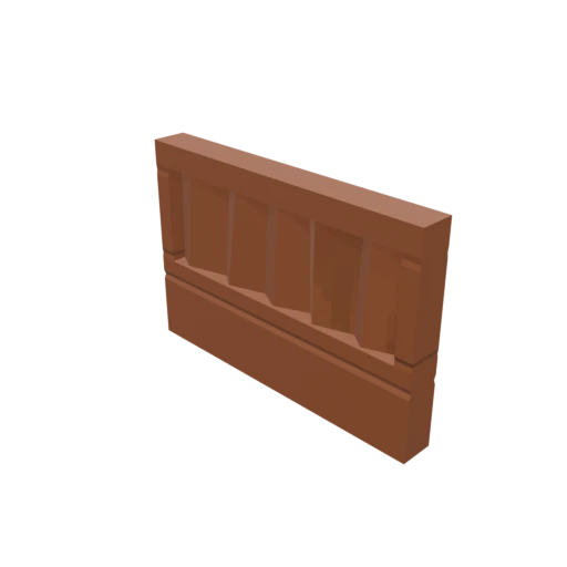 Wooden Half Short Wall