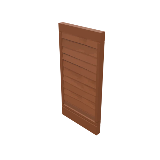 Wooden Half Wall