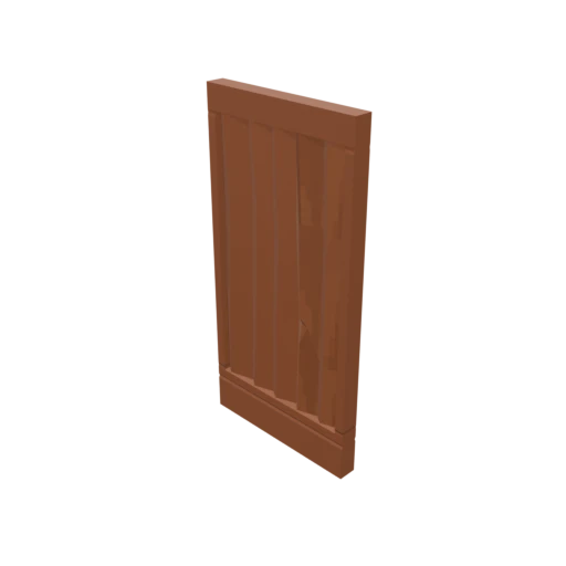 Wooden Half Wall