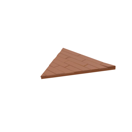 Wooden Triangular Floor
