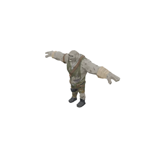 Zombie Boss Horde Military Small