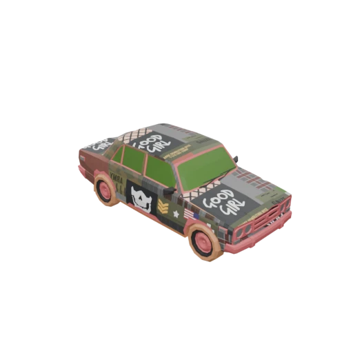 Damaged Sedan